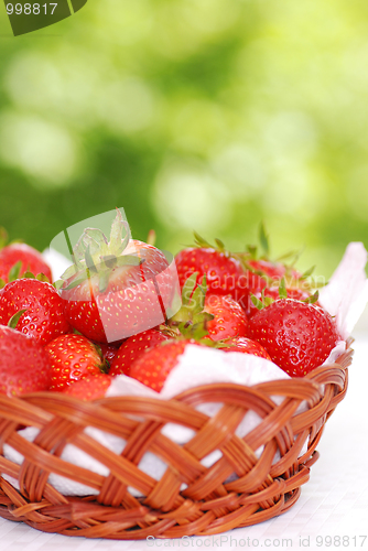 Image of fresh strawberry 