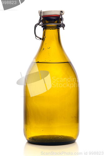 Image of old green bottle