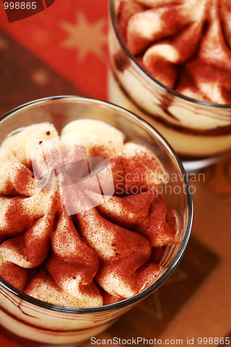 Image of Tiramisu dessert for Christmas