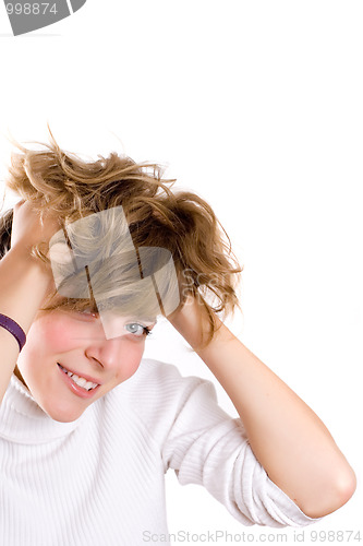 Image of  attractive woman