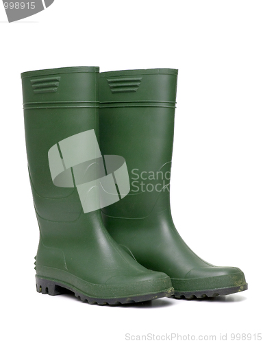 Image of Green rubber boots 