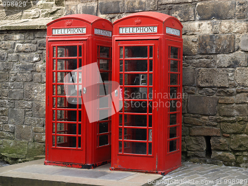 Image of London telephone box
