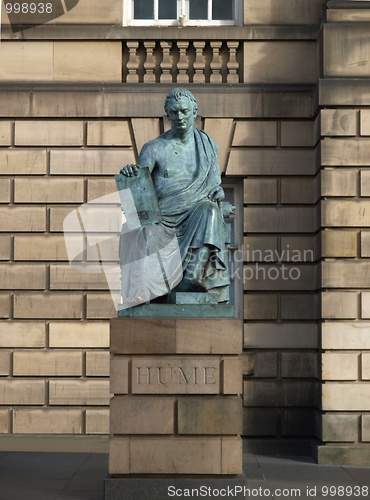 Image of David Hume statue