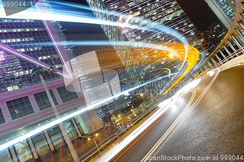 Image of Traffic at night