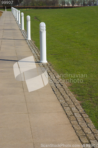 Image of Path and Bollards