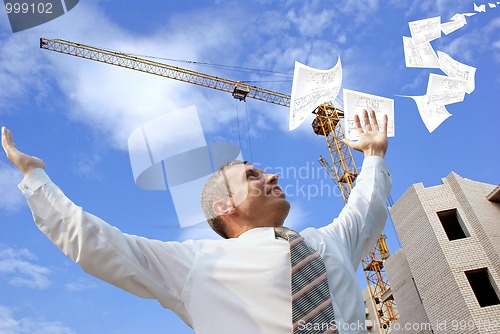 Image of designing technology in construction