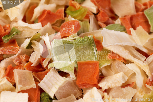 Image of Dehydrated vegetables