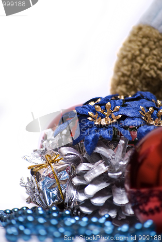 Image of Christmas and New Year decorations   