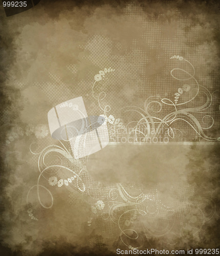 Image of Old grunge background