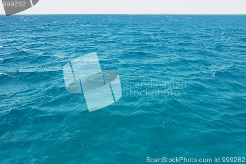 Image of Natural turquoise sea water surface