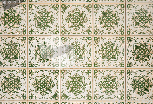 Image of Ornamental old tiles