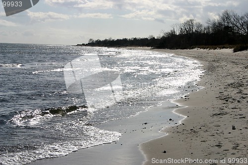 Image of beach in sweden