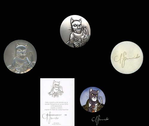 Medallas de Blacksad Medallas de Blacksad