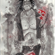 lobo-bentemplesmith A la venta en eBay un dibujo de Lobo realizado por Ben Templesmith 5