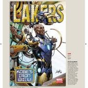 marvel-Lakers Acuerdo entre la NBA y Marvel para promocionar la liga de baloncesto 3