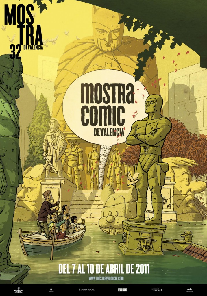 Cartel MOSTRA COMIC Cartel de Paco Roca para la Mostra de Cómic 2011 2