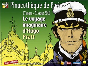 Expo-Pratt-3 Exposición "El viaje imaginario de Hugo Pratt" en París 2