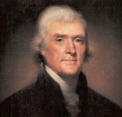 thomas-jefferson La Guerra Civil Americana: Los contendientes 3