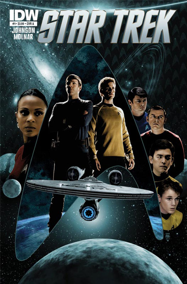 Portada del cómic de Star Trek que publicará IDW Portada del cómic de Star Trek que publicará IDW