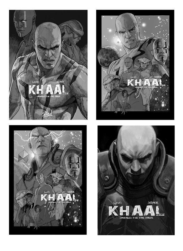 Portadas alternativas de Khaal Portadas alternativas de Khaal