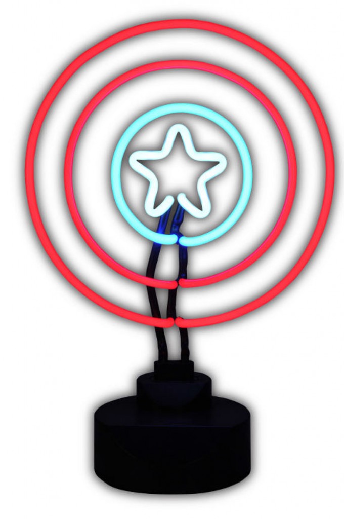Capitan-America-escudo-neon Capitan-America-escudo-neon
