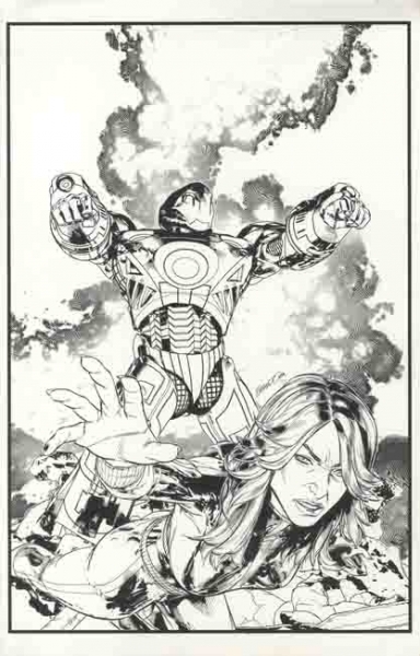 frank-cho_ironman frank-cho_ironman