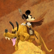 Mickey-Frazetta-777×1024 Mickey Mouse a lo Frank Frazetta 13