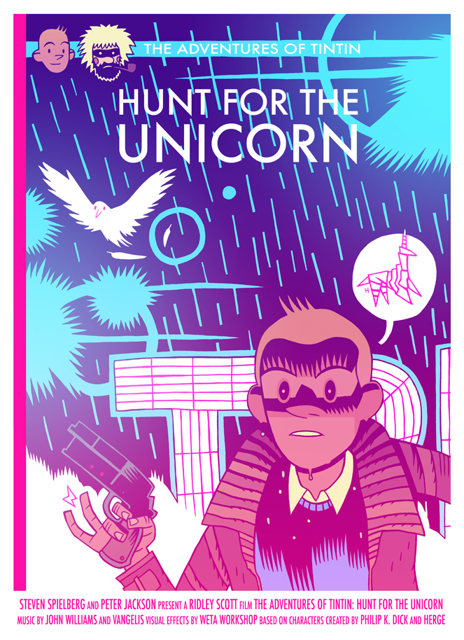 Tintin Blade Runner Tintin Blade Runner