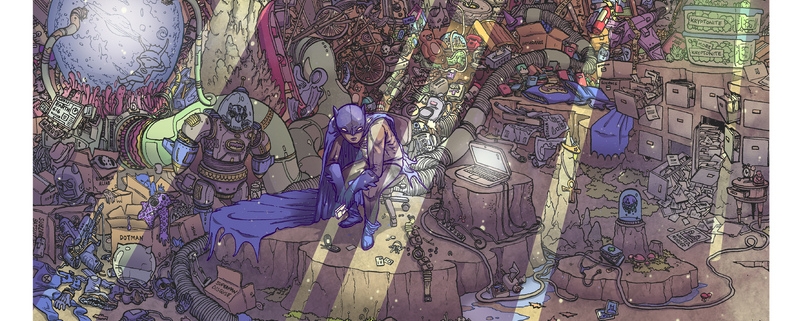"Batman is a Hoarder", de Ulises Farinas 1 "Batman is a Hoarder", de Ulises Farinas 1