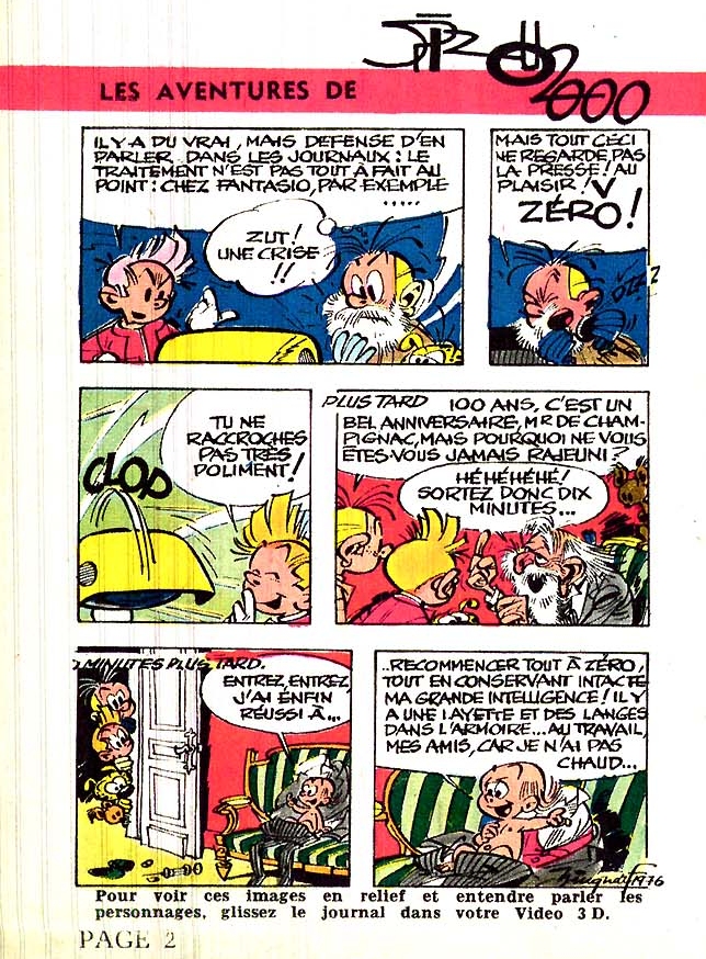 Spirou 2000 de Franquin - 2 Spirou 2000 de Franquin - 2