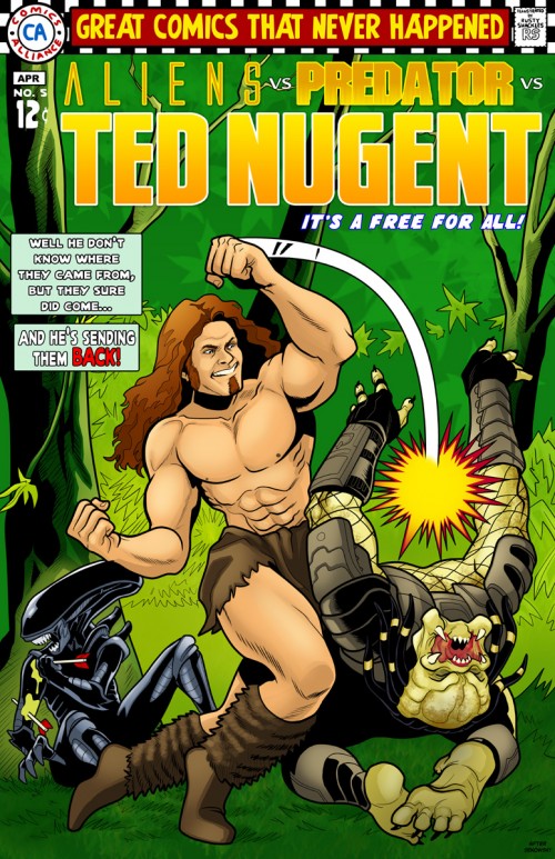 Predator vs Alien vs Ted Nugent Predator vs Alien vs Ted Nugent