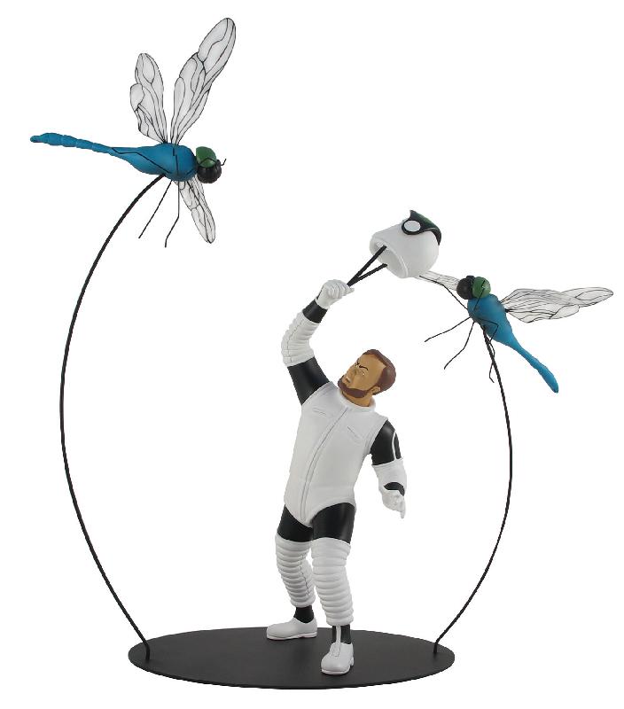 Figura de resina de Blake y Mortimer Figura de resina de Blake y Mortimer