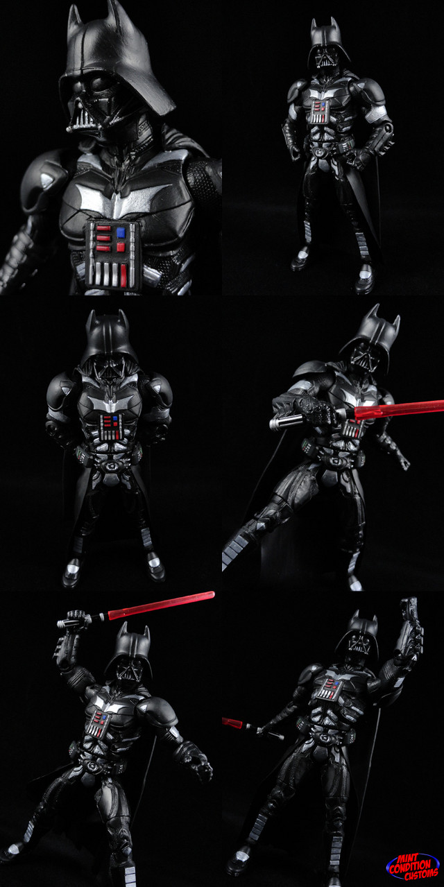 Darth Knight, una figura mitad Vader y mitad Batman - 2