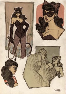 Catwoman rockabilly por Denis Medri Catwoman rockabilly por Denis Medri