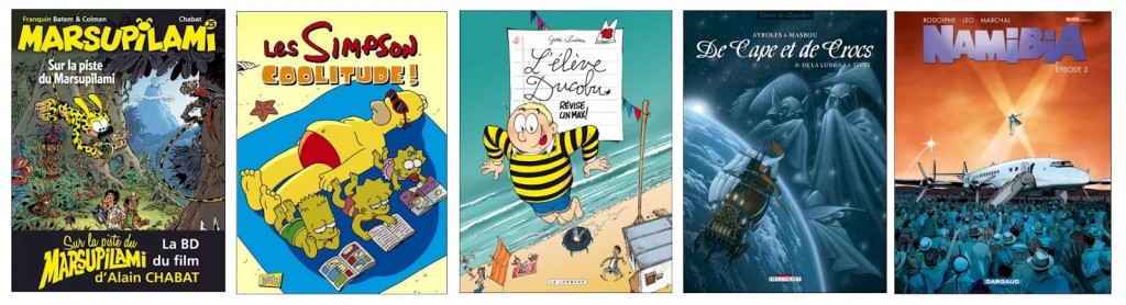 Portadas de los cómics más vendidos en Francia 06 05 2012 - 01