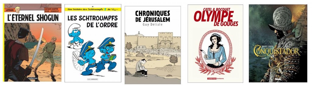 Portadas de los cómics más vendidos en Francia 06 05 2012 - 02