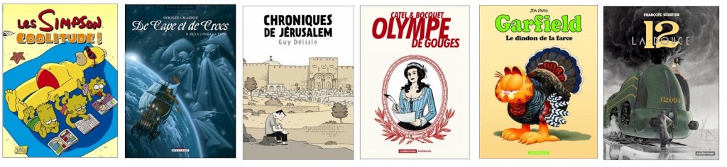 Portadas de los cómics más vendidos en Francia 20-05-2012 - 02
