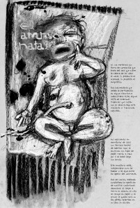 Página de El amnios natal de Alan Moore y Eddie Campbell - 01 Página de El amnios natal de Alan Moore y Eddie Campbell - 01