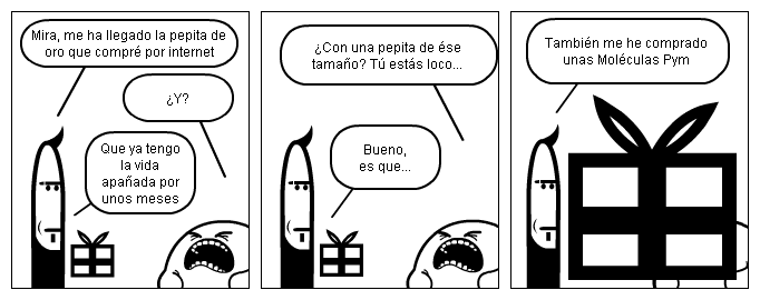 Una pepita - Nachotiras Una pepita - Nachotiras