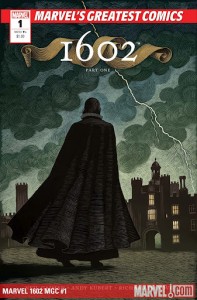 Portada Marvel 1602