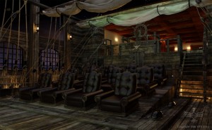 Sala de cine Piratas del Caribe - 02 Sala de cine Piratas del Caribe - 02