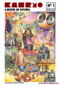 Portada Embryo Alan Moore nº 1 Portada Embryo Alan Moore nº 1