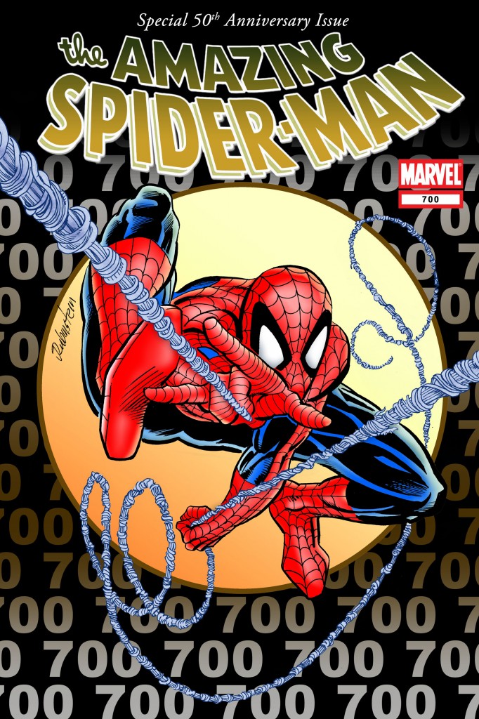 Portada de Joe Rubinstein para Amazing Spiderman 700 Portada de Joe Rubinstein para Amazing Spiderman 700