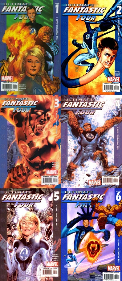 Portadas Ultimate Fantastic Four vol.1