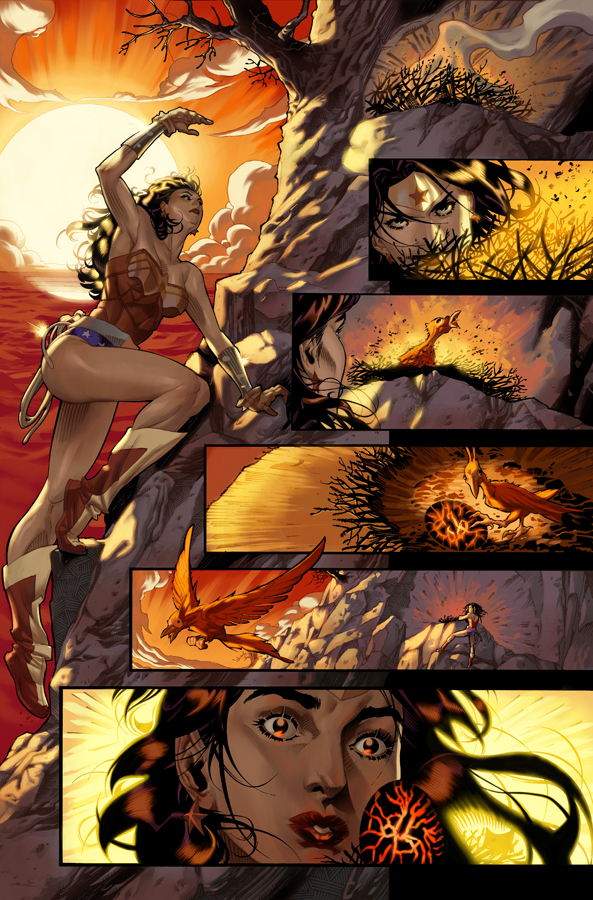 Wonder Woman por Drew Edward Johnson - 01
