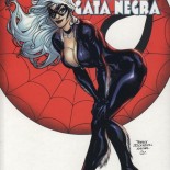 Portada Spiderman Gata Negra: el mal que hacen los hombres Portada Spiderman Gata Negra: el mal que hacen los hombres