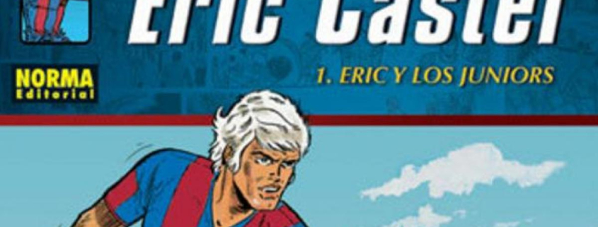 Eric Castel y los juniors, de Raymond Reding y Françoise Hugues 1 Detalle portada Eric Castel y los juniors