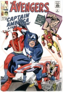 Avengers 4 por Steve Rude Avengers 4 por Steve Rude