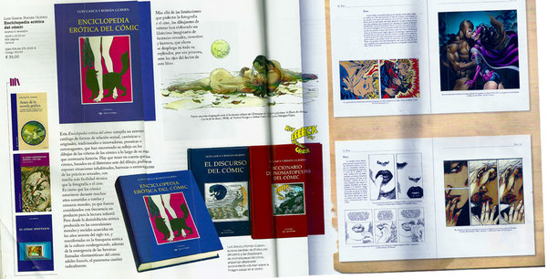 Páginas de la Enciclopedia erótica del cómic Páginas de la Enciclopedia erótica del cómic