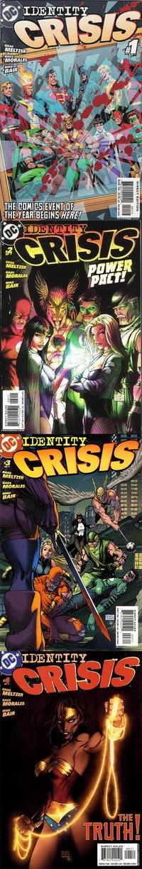 Portadas USA de Identity Crisis - 02 Portadas USA de Identity Crisis - 02